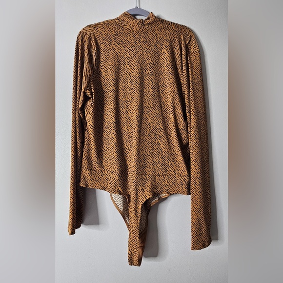 Wrap-Front Thong Bodysuit - Picture 3 of 4